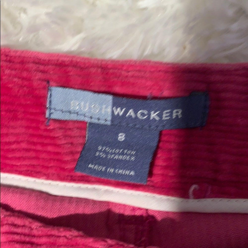 Bright pink Corderoy skirt - Picture 2 of 5